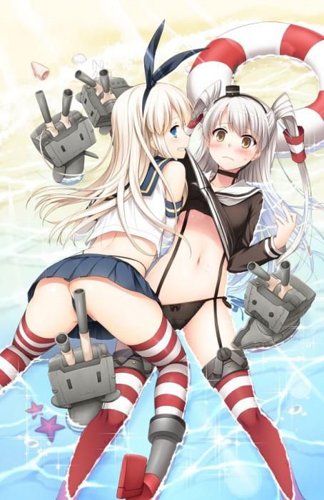 Destroyer amatsukaze-CHAN for this fine erotic pictures! Cute striped stocking Erotica www 47