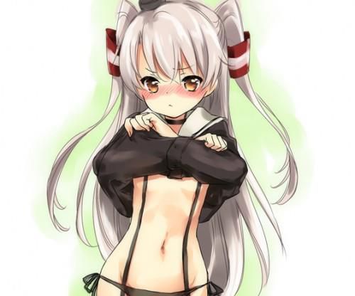 Destroyer amatsukaze-CHAN for this fine erotic pictures! Cute striped stocking Erotica www 52