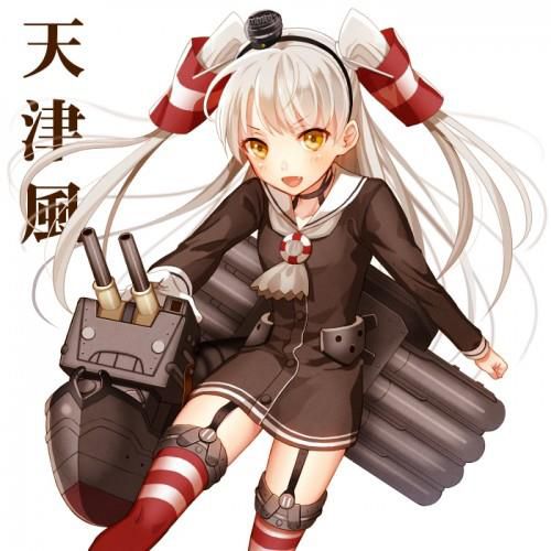 Destroyer amatsukaze-CHAN for this fine erotic pictures! Cute striped stocking Erotica www 53