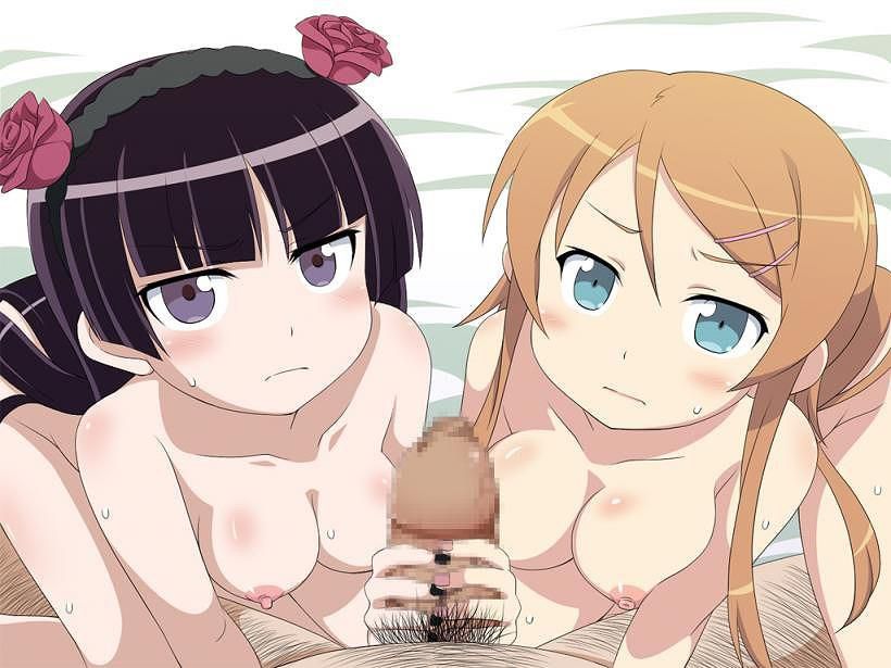 Kirino and ayase, too cute my sister h drew the picture. Vol.10 7