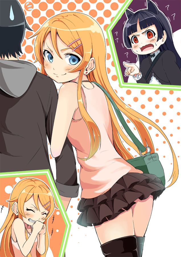 Kirino and ayase, too cute my sister h drew the picture. Vol.6 40