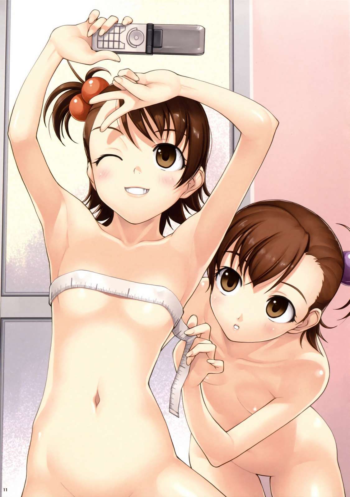 Imus give the image a or H of the idolm@ster. Vol.1 34