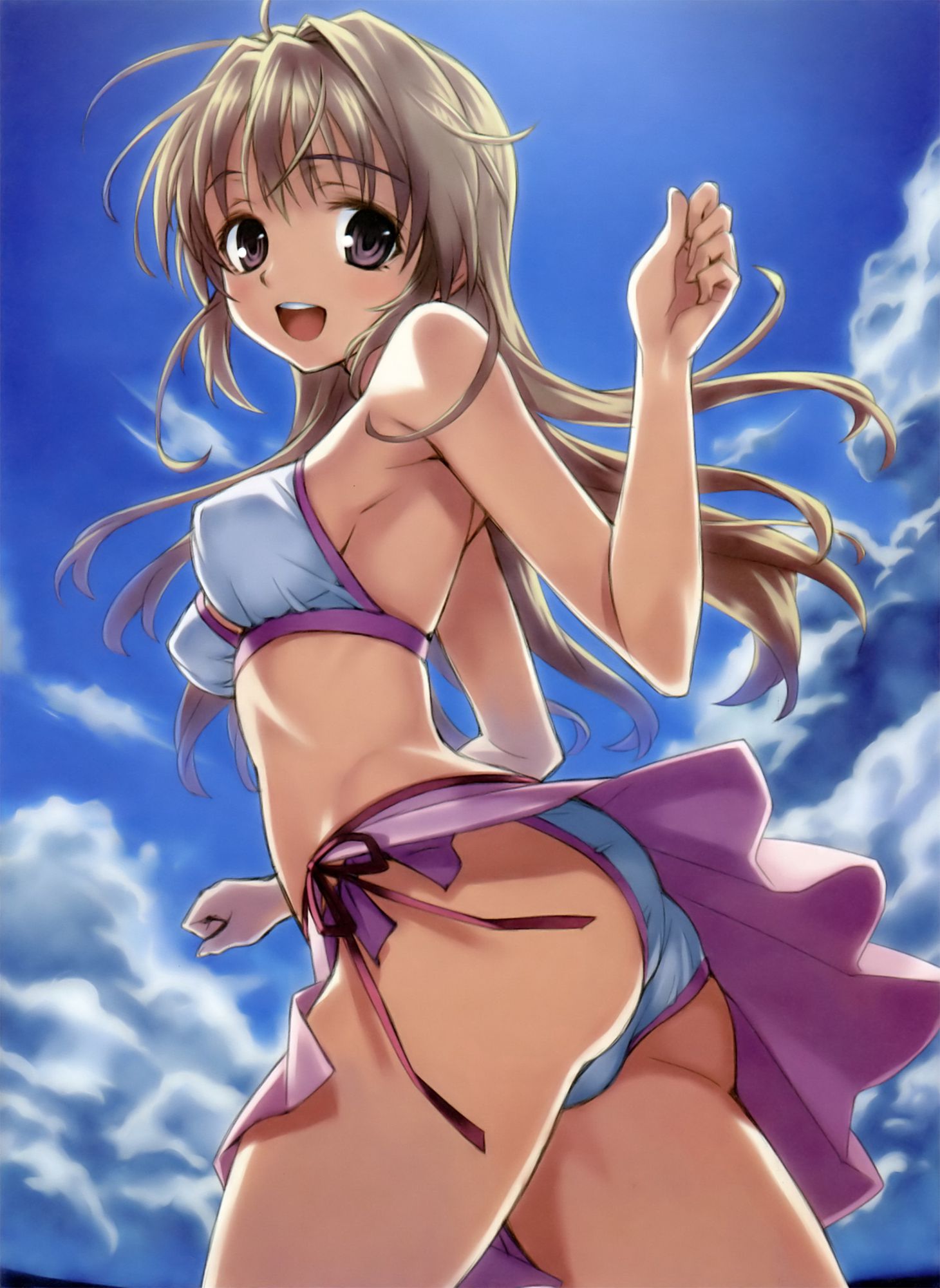 Immature girls ' swimsuit is too lovely erotic image vol.8 42