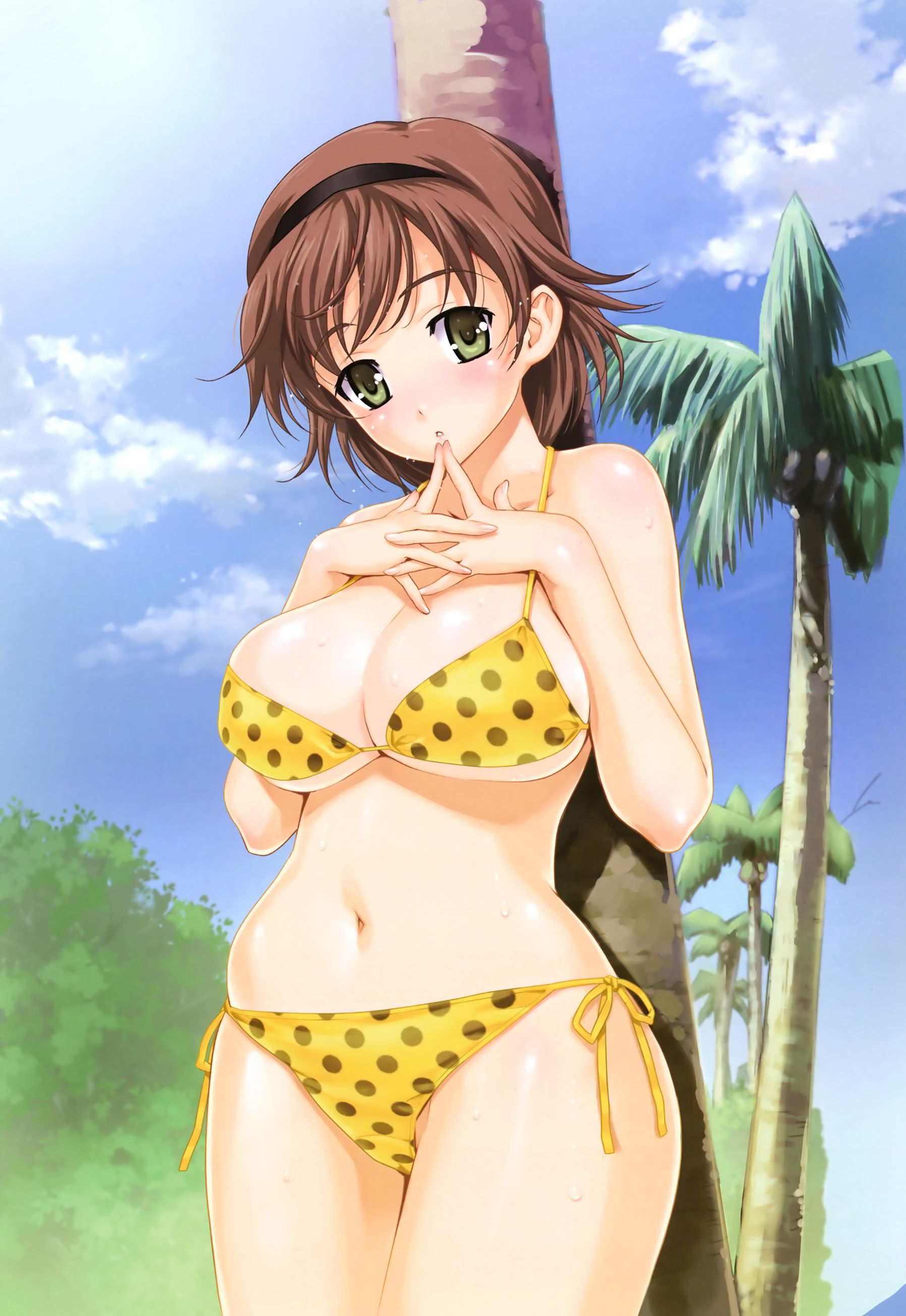 Refreshes the skin component for girl bikini pictures. Vol.10 3