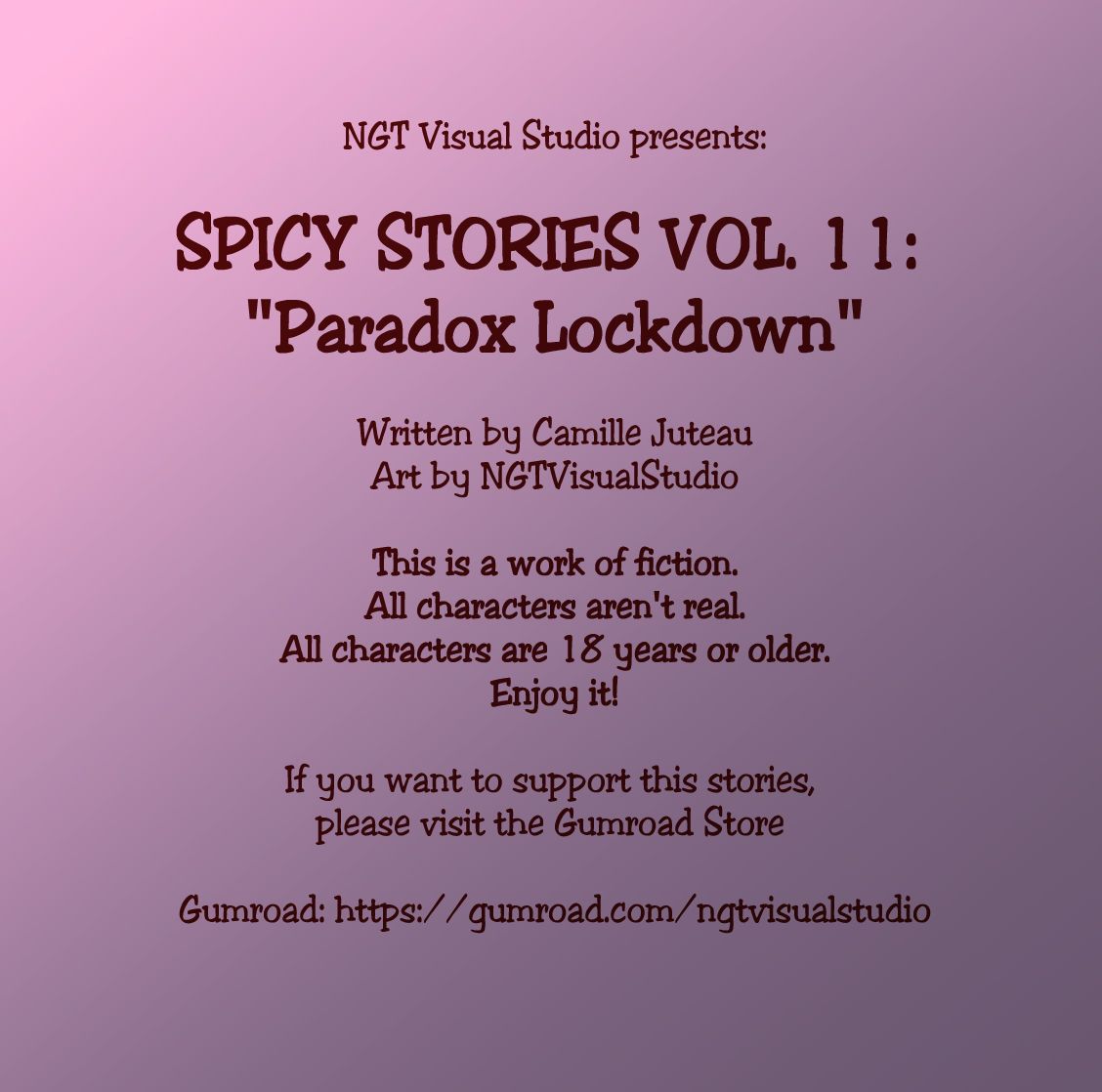 NGT Spicy Stories 11 - Paradox Lockdown (ONGOING) NGT Spicy Stories 11 - Paradox Lockdown (ONGOING) 2