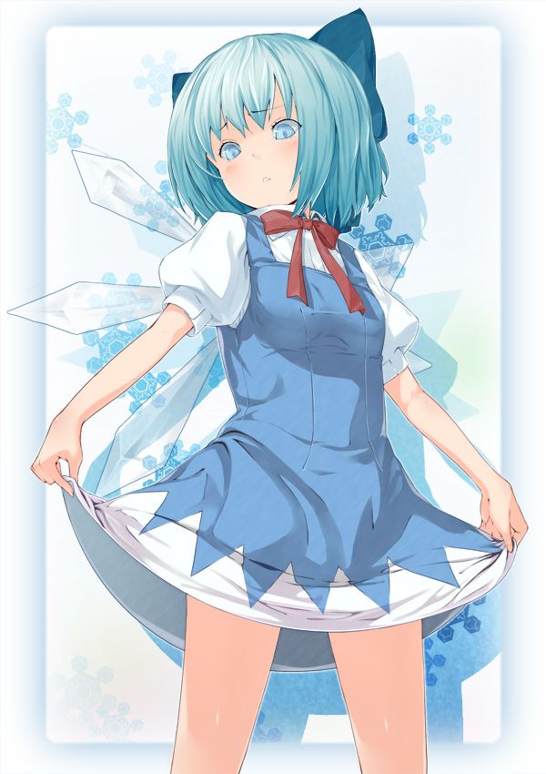 100 cutest 2D touhou characters cirno's erotic images 36