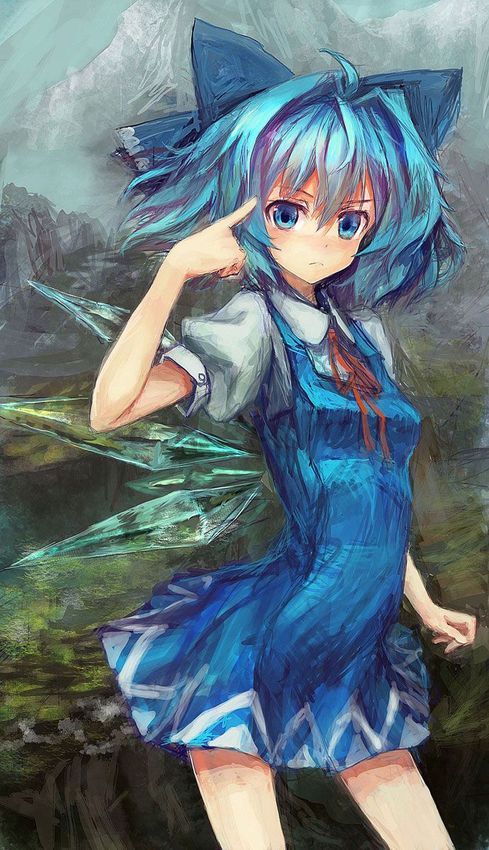 100 cutest 2D touhou characters cirno's erotic images 79