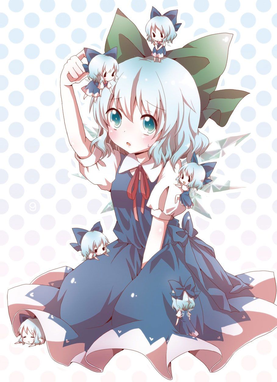 100 cutest 2D touhou characters cirno's erotic images 81