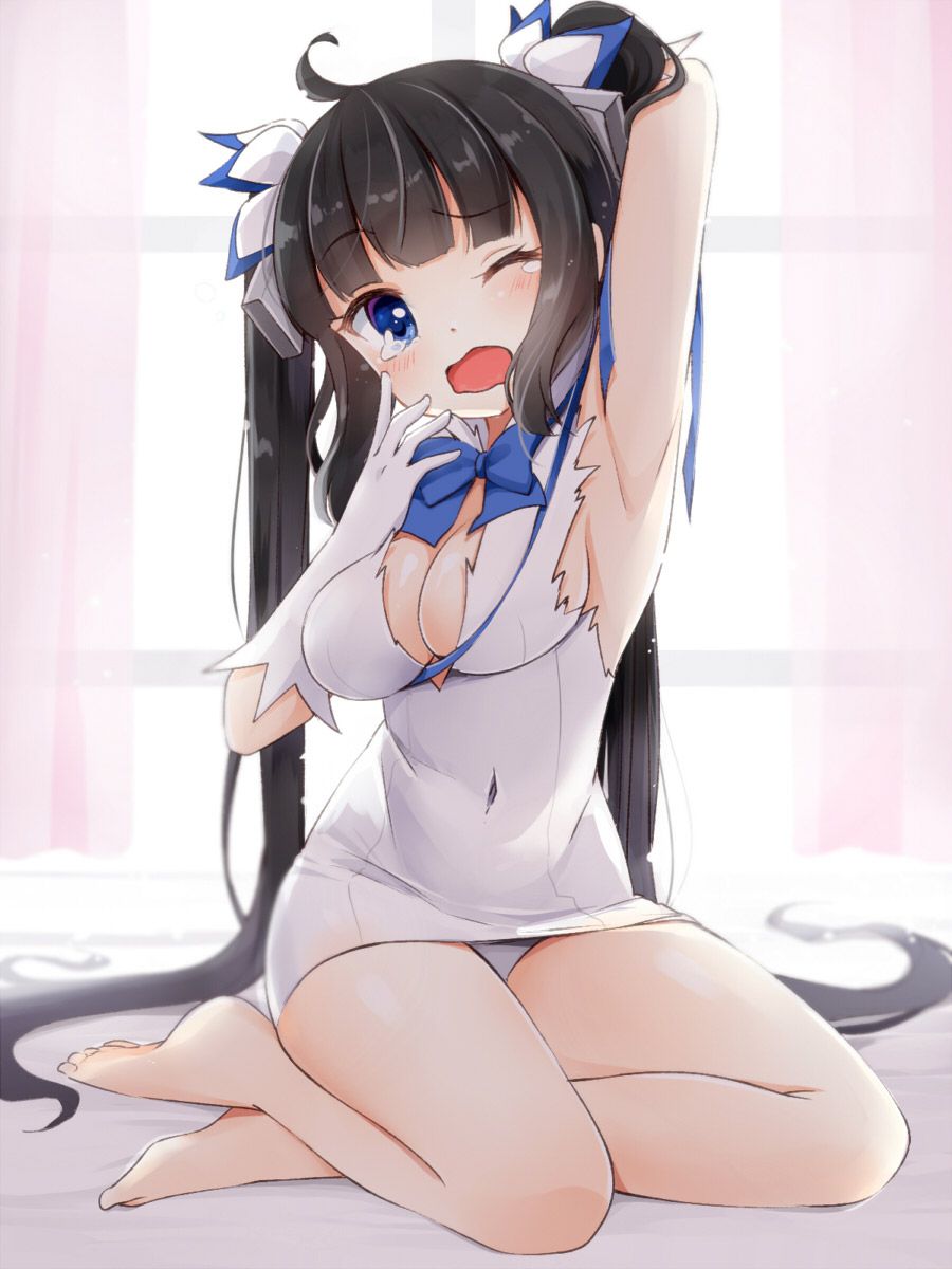 Tits would be wrong for 2D Dungeon encounters God Hestia's erotic images 65 13