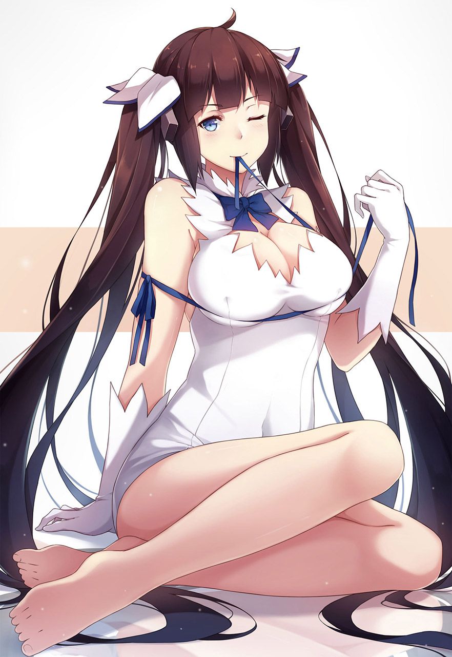 Tits would be wrong for 2D Dungeon encounters God Hestia's erotic images 65 2