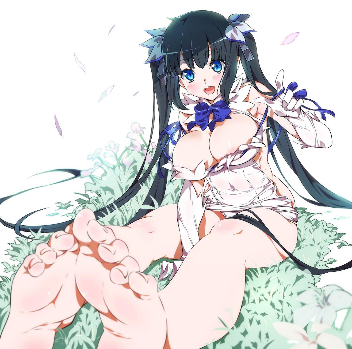 Tits would be wrong for 2D Dungeon encounters God Hestia's erotic images 65 32