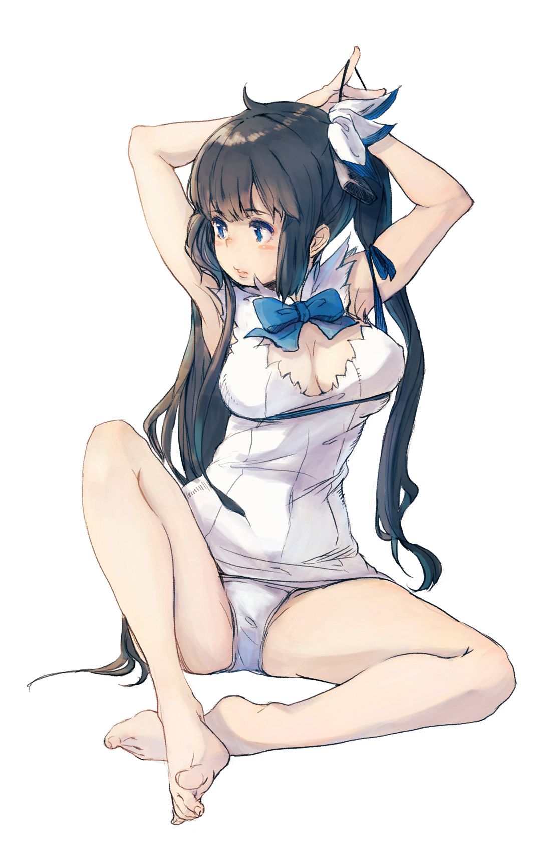 Tits would be wrong for 2D Dungeon encounters God Hestia's erotic images 65 33