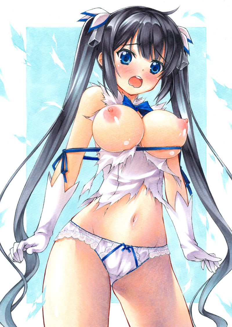 Tits would be wrong for 2D Dungeon encounters God Hestia's erotic images 65 35