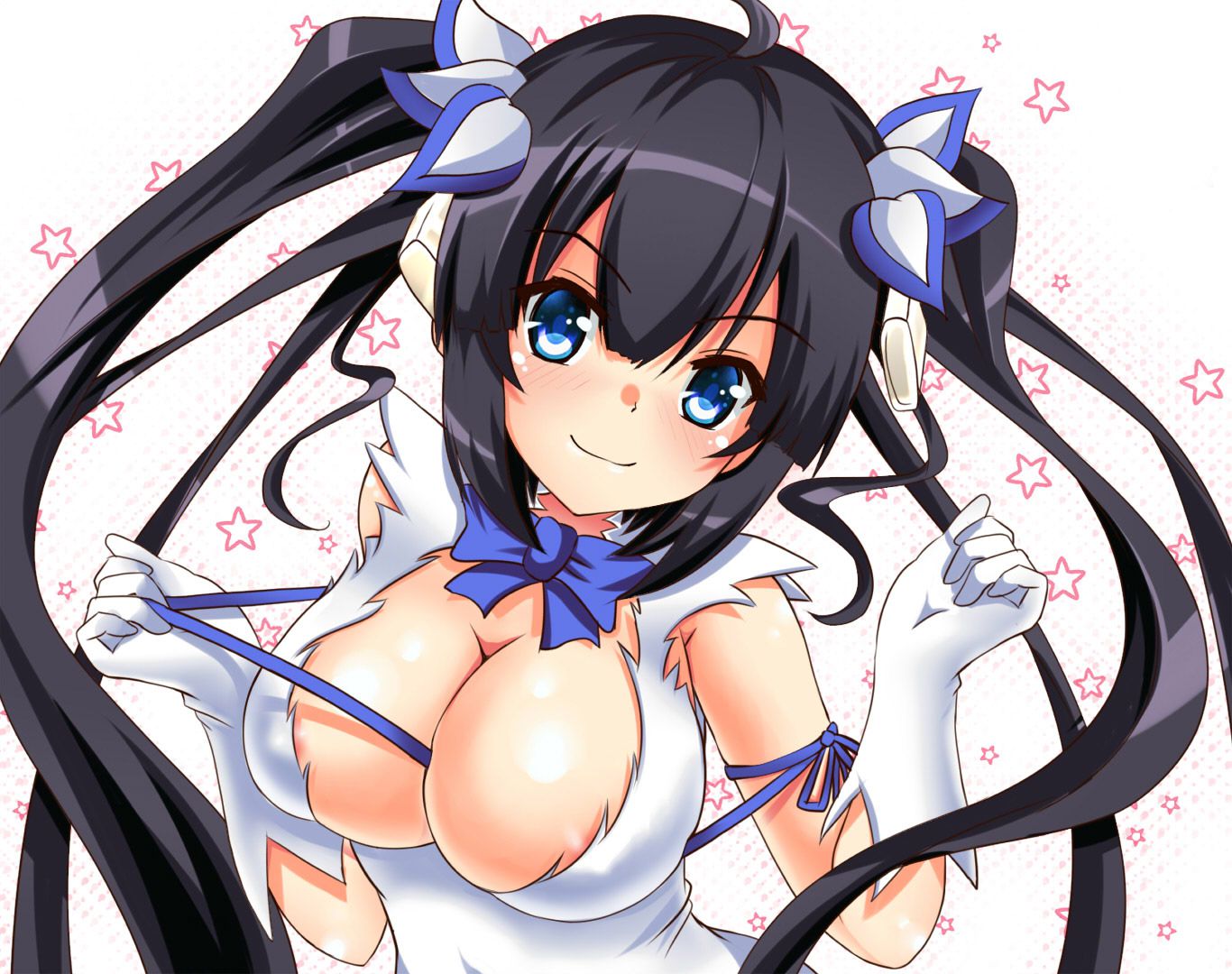 Tits would be wrong for 2D Dungeon encounters God Hestia's erotic images 65 60