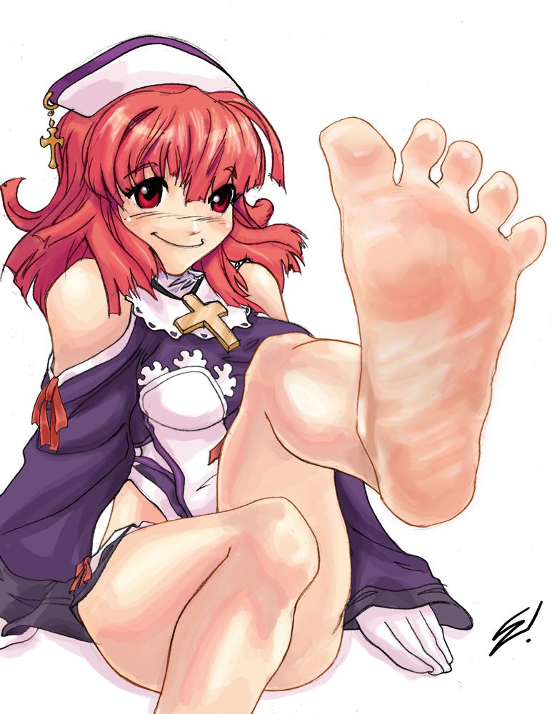 Come on Kinky men get excited on the soles of the feet of 2-d girl ~! 50 sheets 10