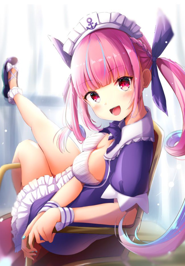 【Erotic Anime Summary】 Vtuber Minato Akua-chan's erotic image [secondary erotic] 2