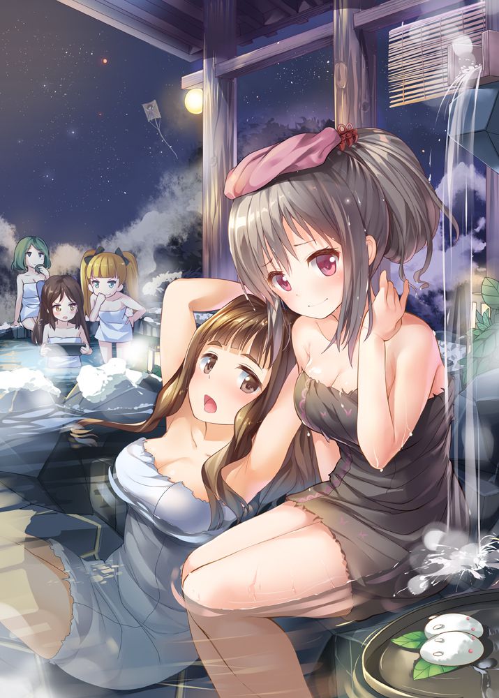 TAKAGAKI Kaede (deremas) and hot springs that expedite the delusion in erotic images. 12