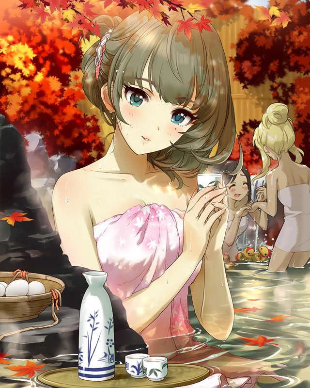 TAKAGAKI Kaede (deremas) and hot springs that expedite the delusion in erotic images. 13