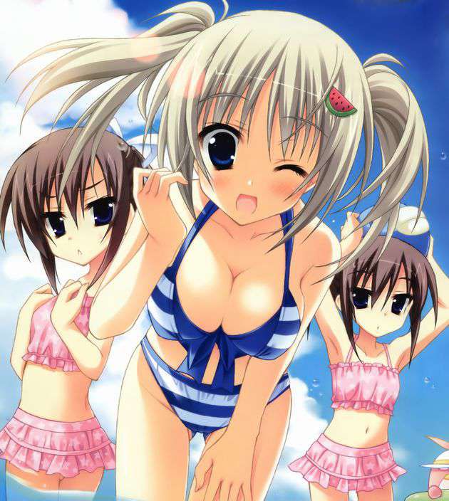 And the swimsuit, swimsuit... bikini... two dimensional summer experience. 1 15