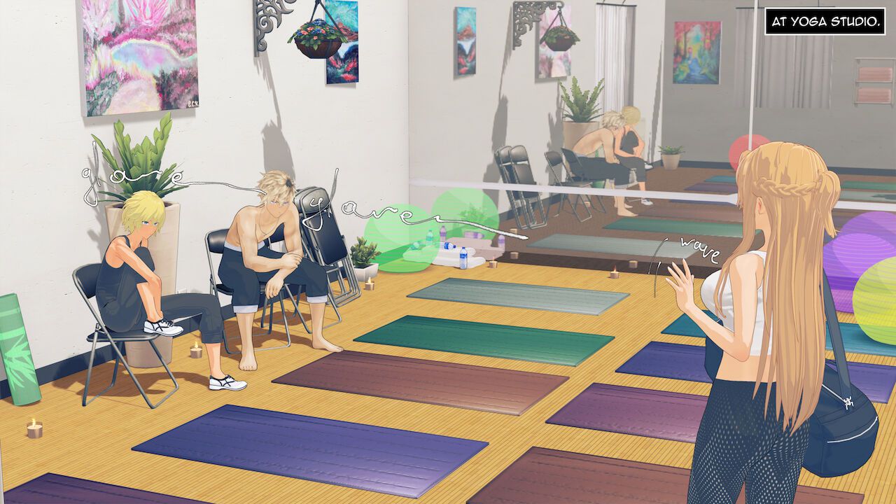 Asuna's Yoga Session. 15