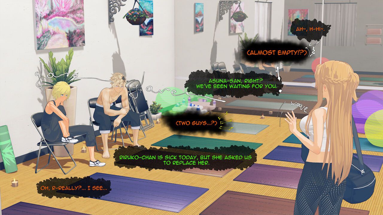 Asuna's Yoga Session. 16