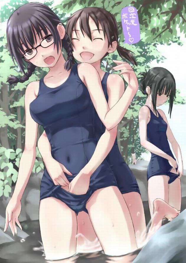[Swimsuit] swimsuit! Swimming race bathing suit... two dimensional erotic images 28 6