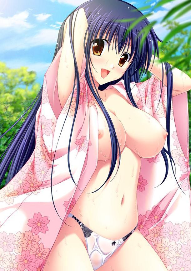 Cute kimono! Erotic image, please w 11 12