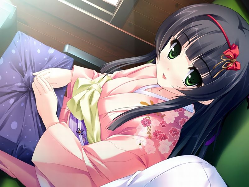 Cute kimono! Erotic image, please w 11 17
