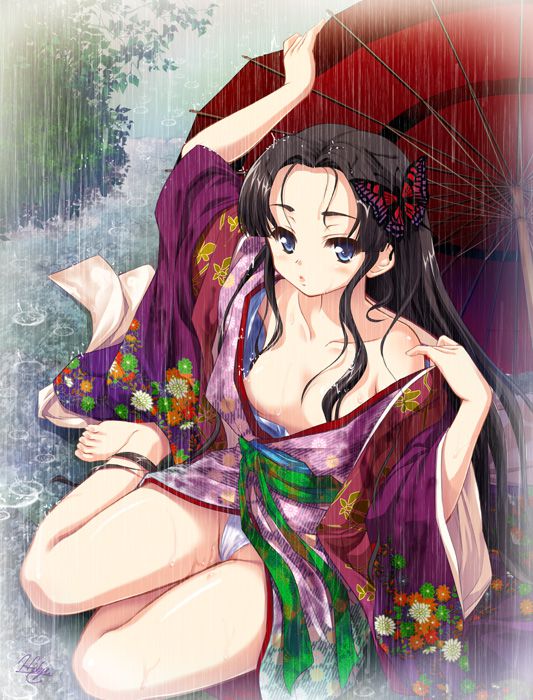 Cute kimono! Erotic image, please w 11 7