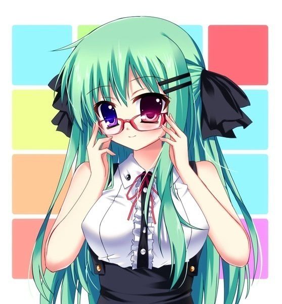 Glasses girl to picture 40 11