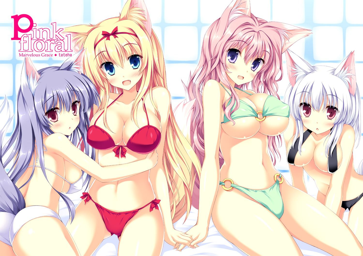 Succulent a swimsuit! Anime girl hentai picture 1 11