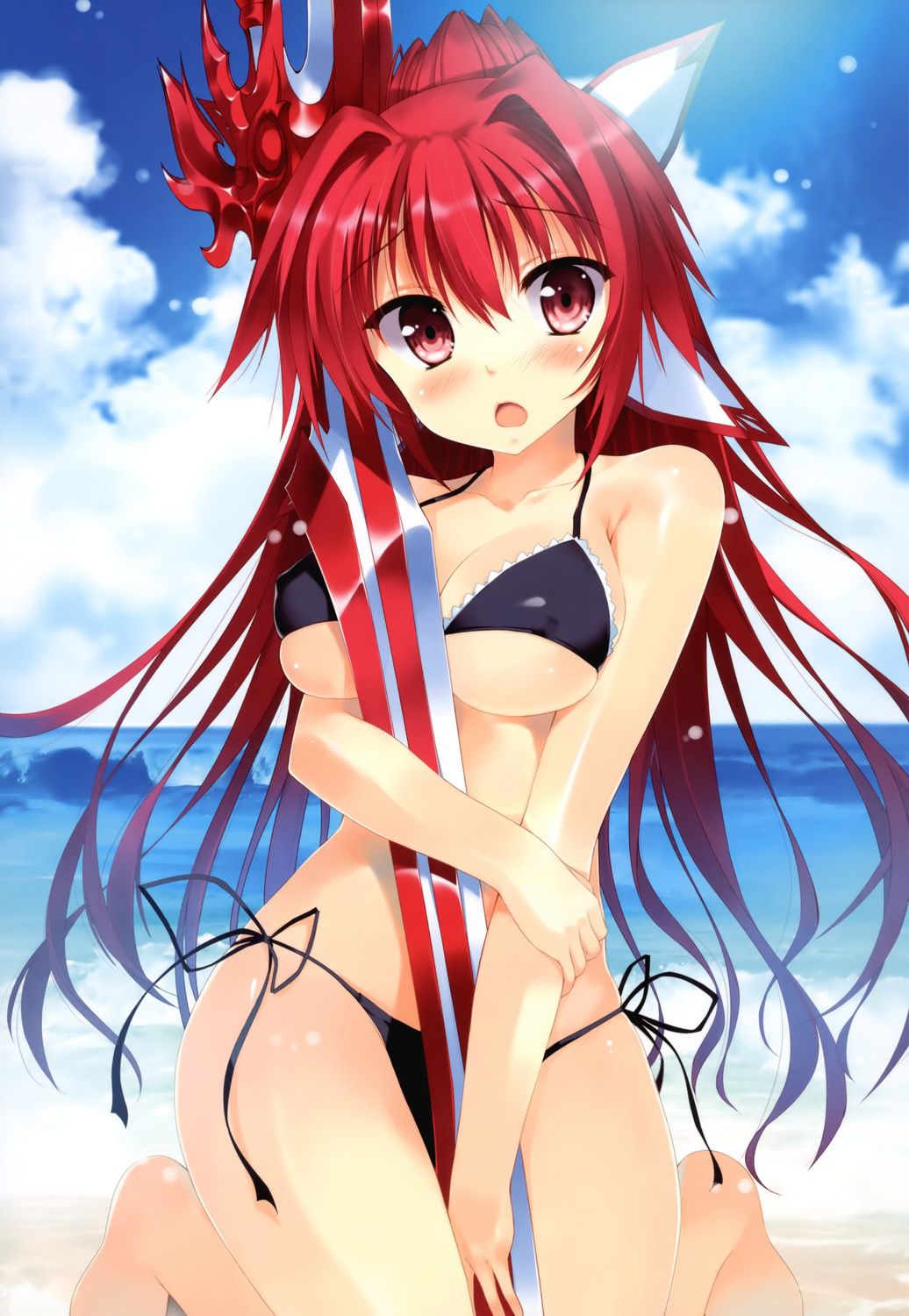 Succulent a swimsuit! Anime girl hentai picture 1 13