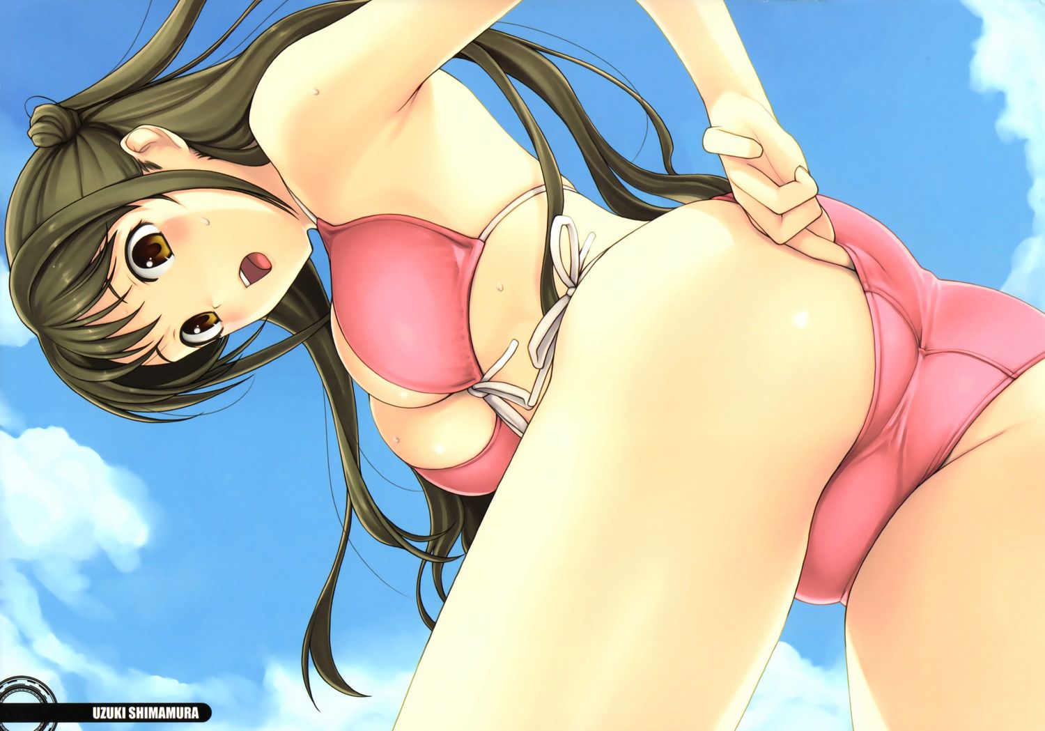 Succulent a swimsuit! Anime girl hentai picture 1 15