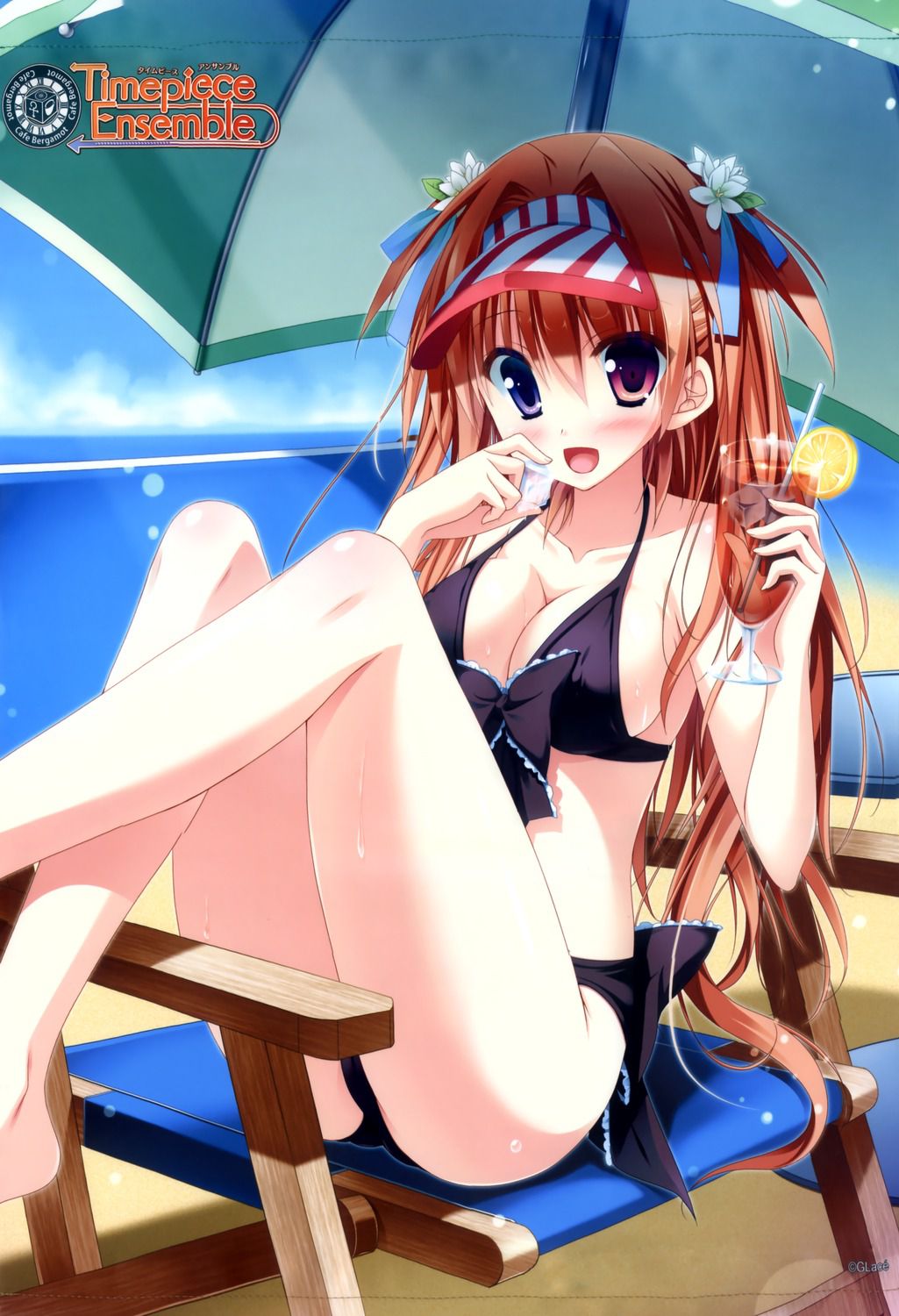 Succulent a swimsuit! Anime girl hentai picture 1 3