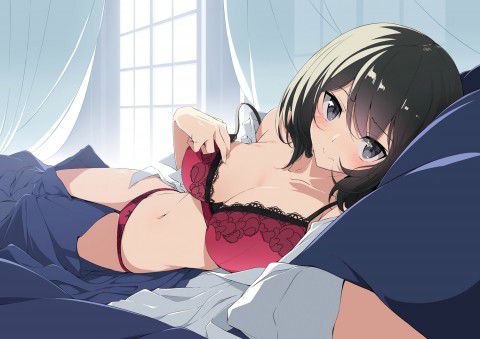 【Erotic Anime Summary】 Erotic image of a naughty girl in underwear with no doubt of immediate erection 【Secondary erotic】 1