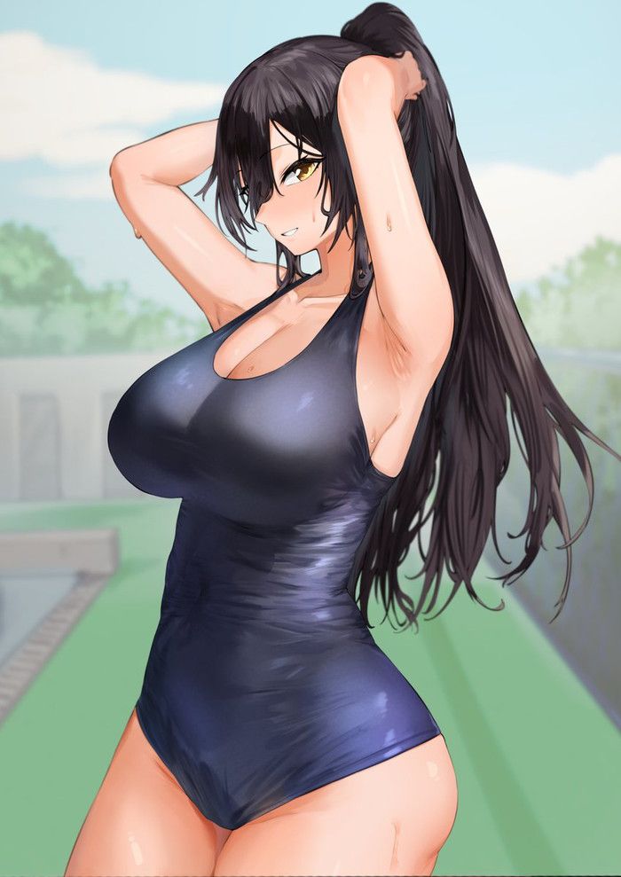 【Secondary】Summary of erotic images of clean and beautiful dignified black hair ponytail Part 4 19