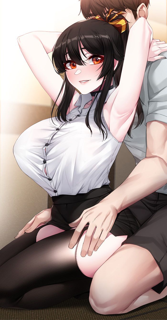 【Secondary】Summary of erotic images of clean and beautiful dignified black hair ponytail Part 4 27