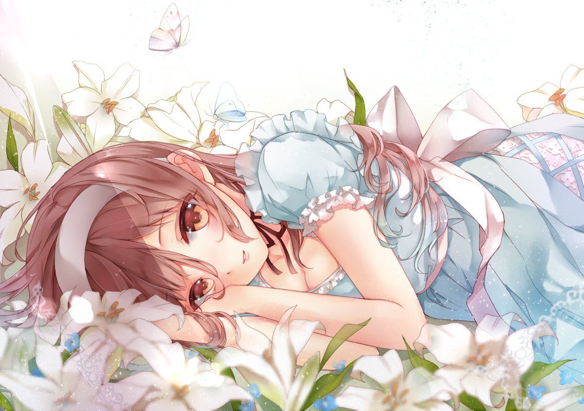 [2次] cute girl with flowers painted secondary images [non-hentai] 13