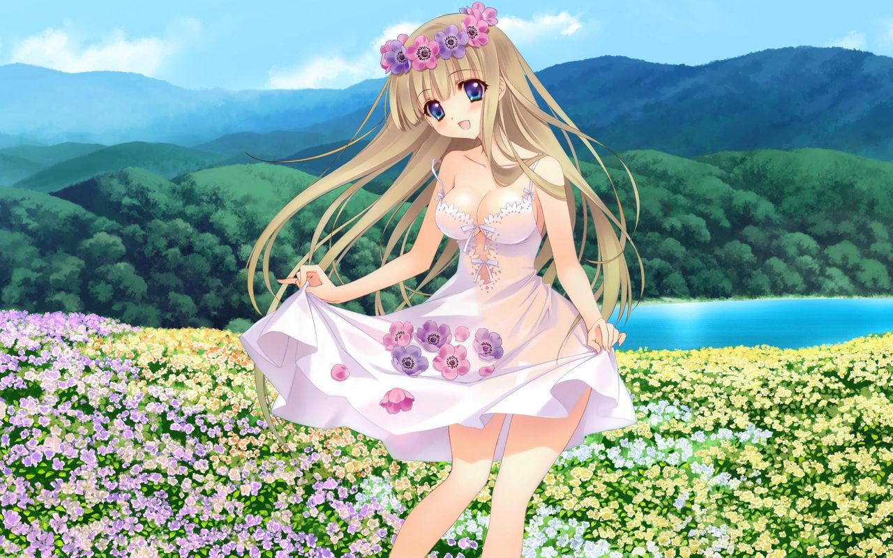 [2次] cute girl with flowers painted secondary images [non-hentai] 33