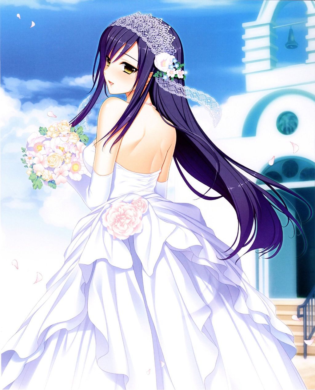 [2次] second erotic images of the girl wearing a wedding dress 5 [wedding dresses] 1