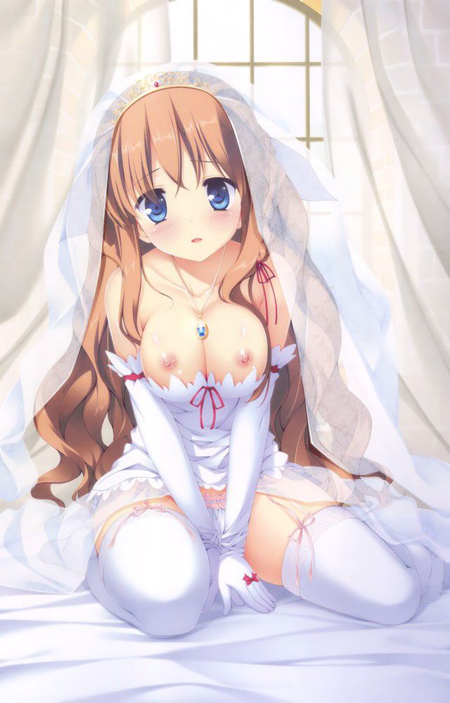 Secondary images of the girl wearing a wedding dress and 4 50 sheets [erotic and non-erotic] 31
