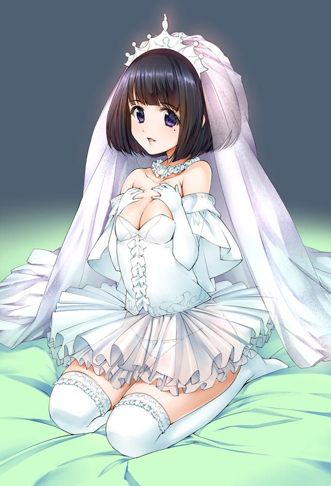 Secondary images of the girl wearing a wedding dress and 4 50 sheets [erotic and non-erotic] 41