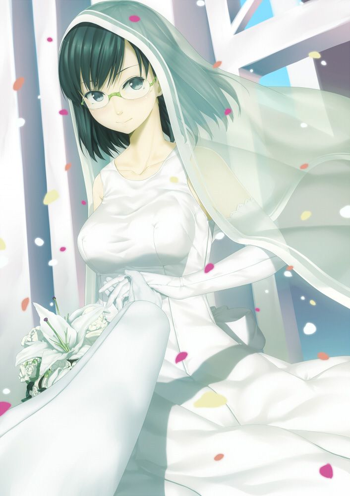 Secondary images of the girl wearing a wedding dress and 4 50 sheets [erotic and non-erotic] 49