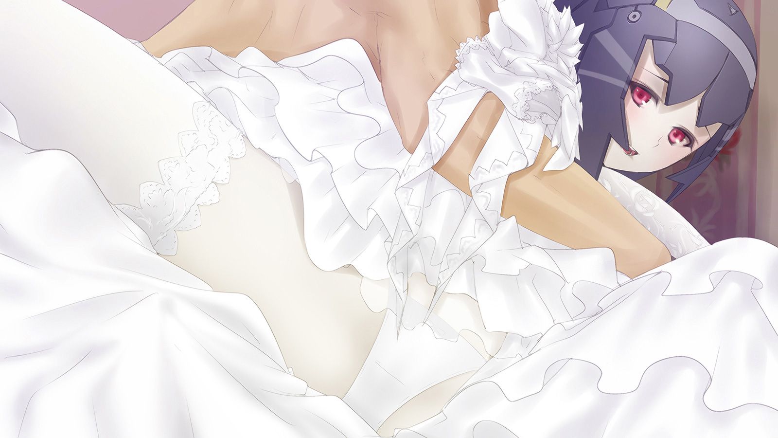Secondary images of the girl wearing a wedding dress and 4 50 sheets [erotic and non-erotic] 6