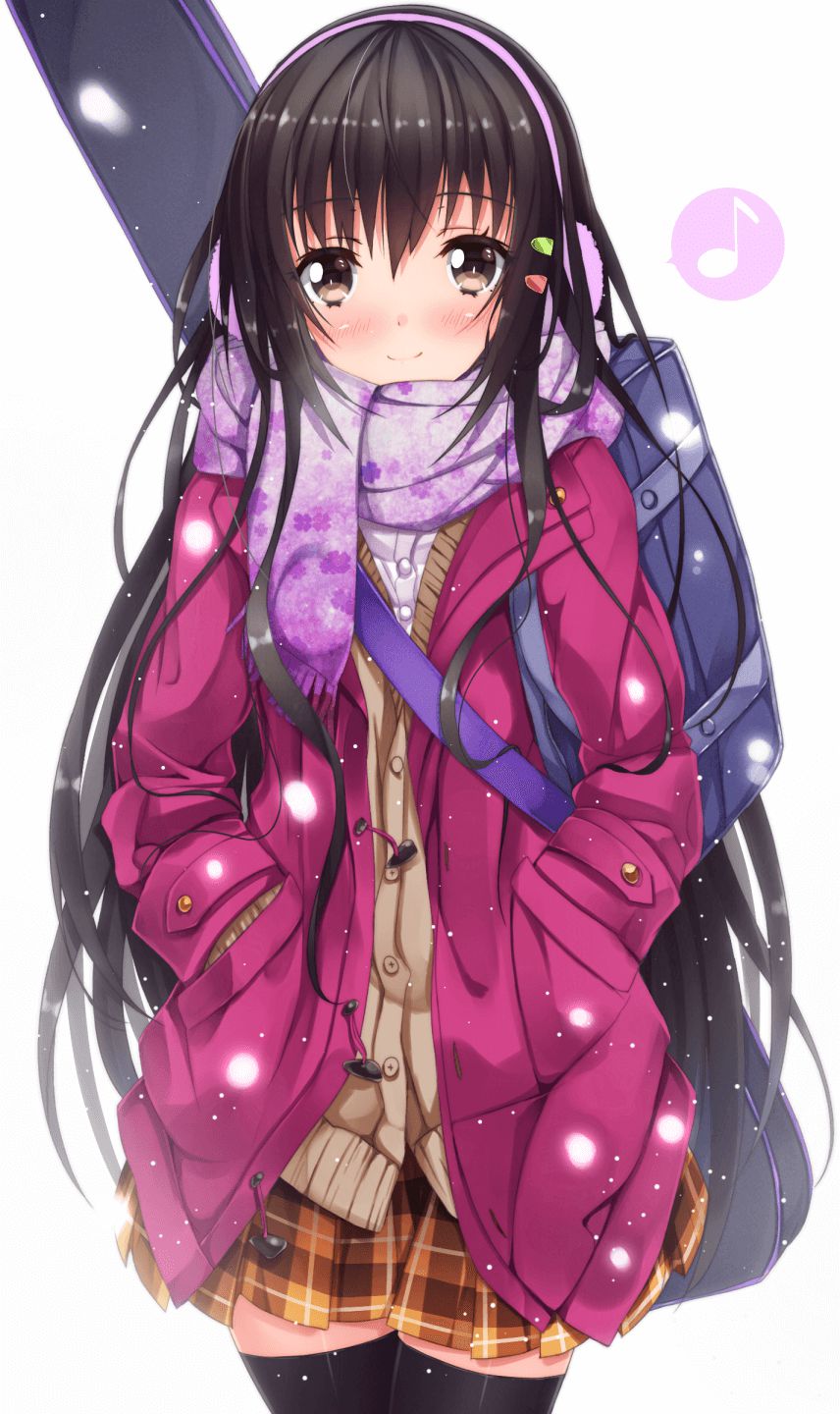 [Secondary] headphones x girl cute picture! 12