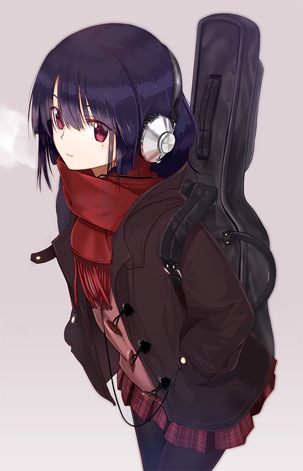 [Secondary] headphones x girl cute picture! 14