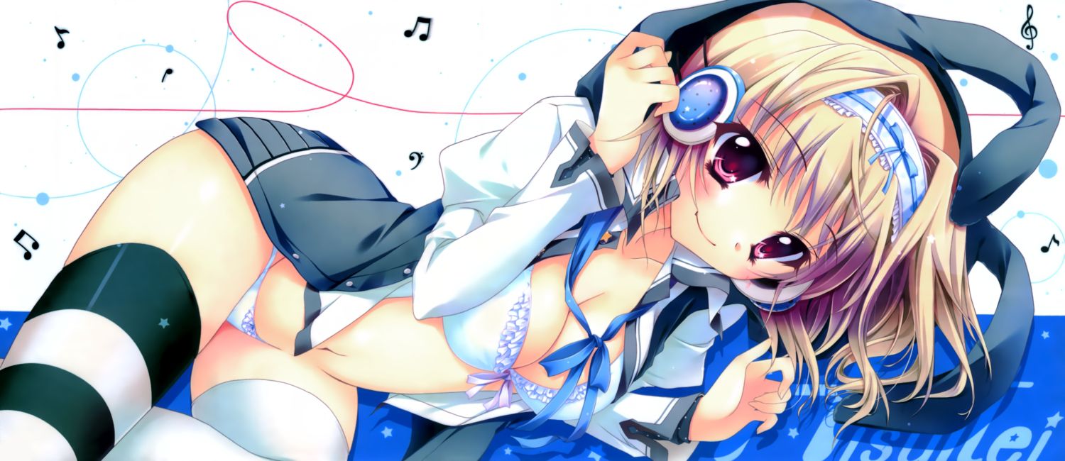 [Secondary] headphones x girl cute picture! 40