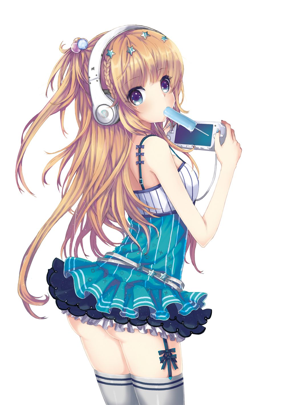 [Secondary] headphones x girl cute picture! 43