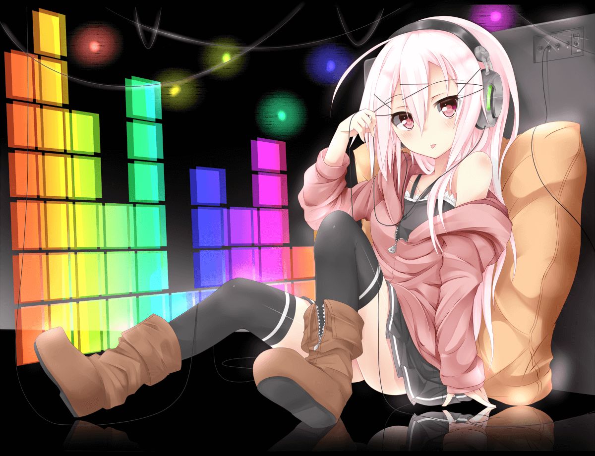 [Secondary] headphones x girl cute picture! 45