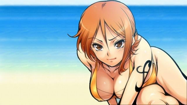 One piece NAMI's erotic pictures 34